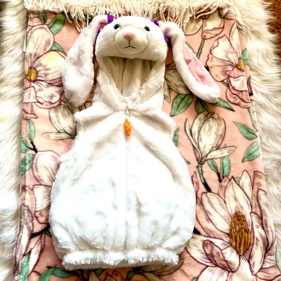 🐇Adorable girls Authentic Kids 12 M rabbit 🐰 Easter outfit - Picture 2 of 16